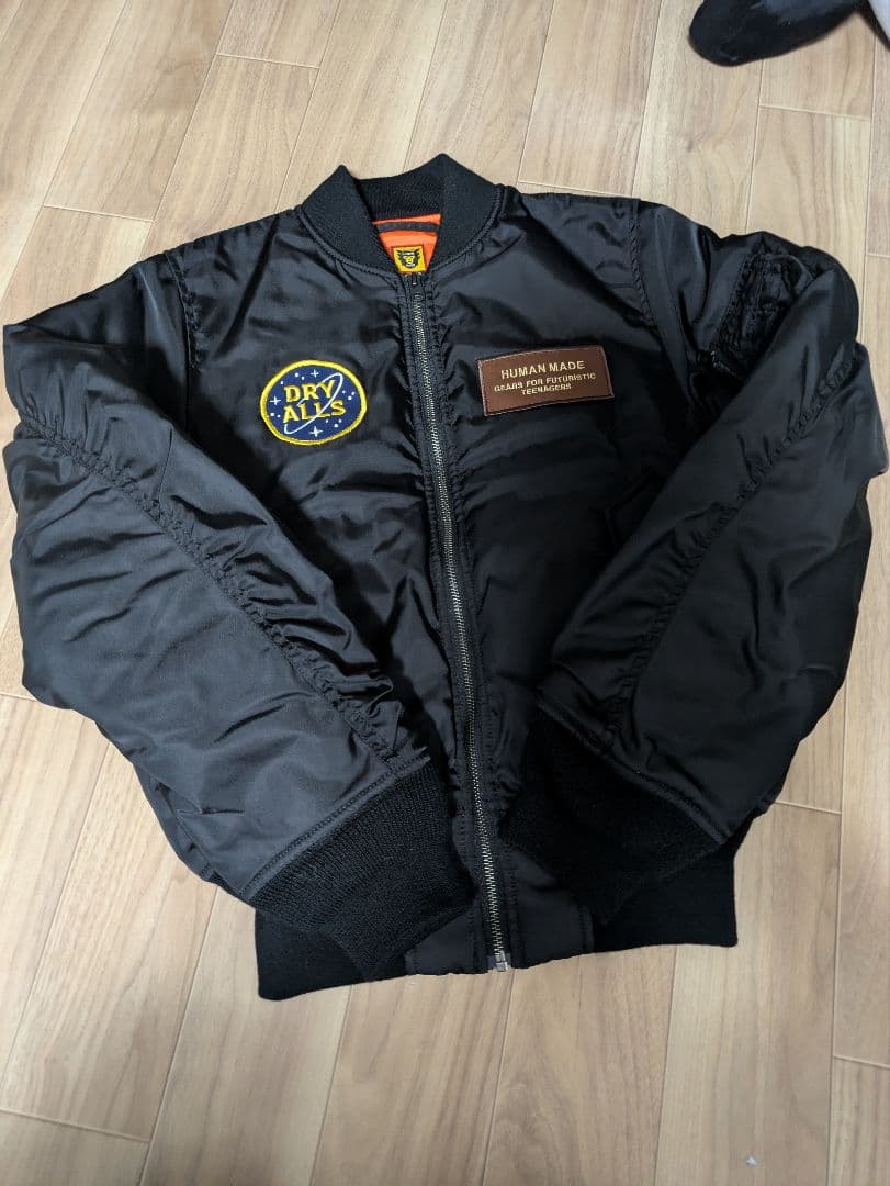 HumanMade DRY ALLS MA-1フライトジャケット s