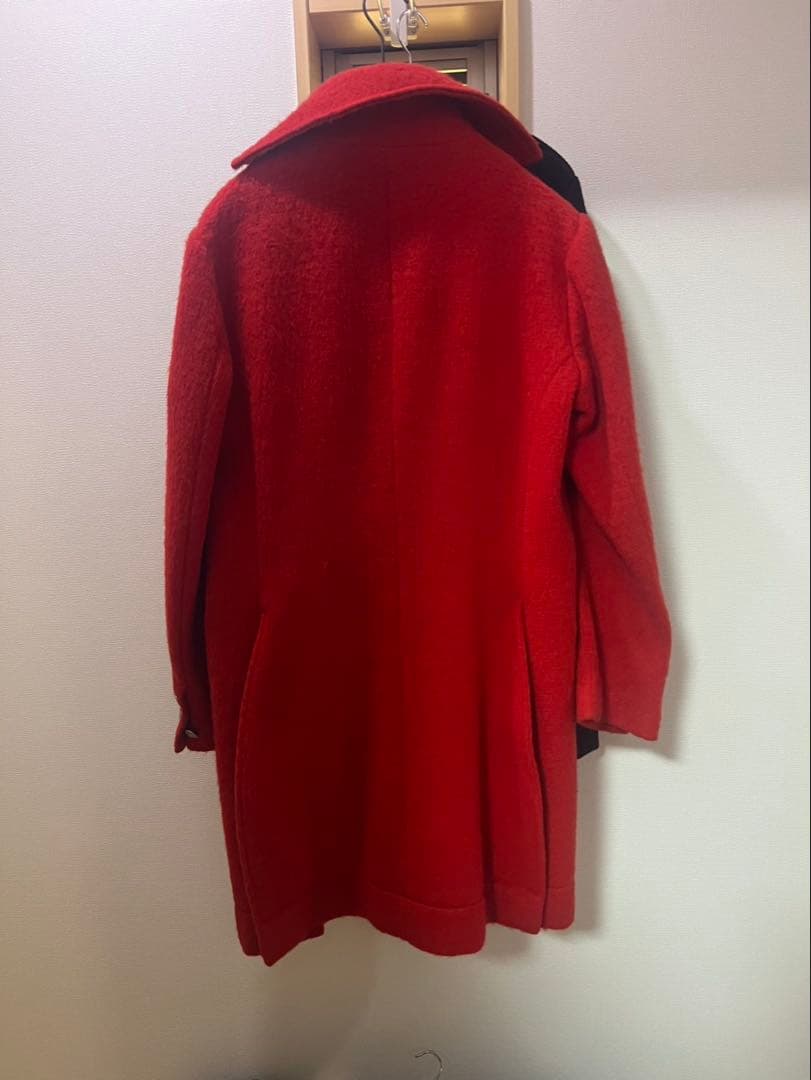 Vivienne Westwood 赤 ウール ピーコート 48