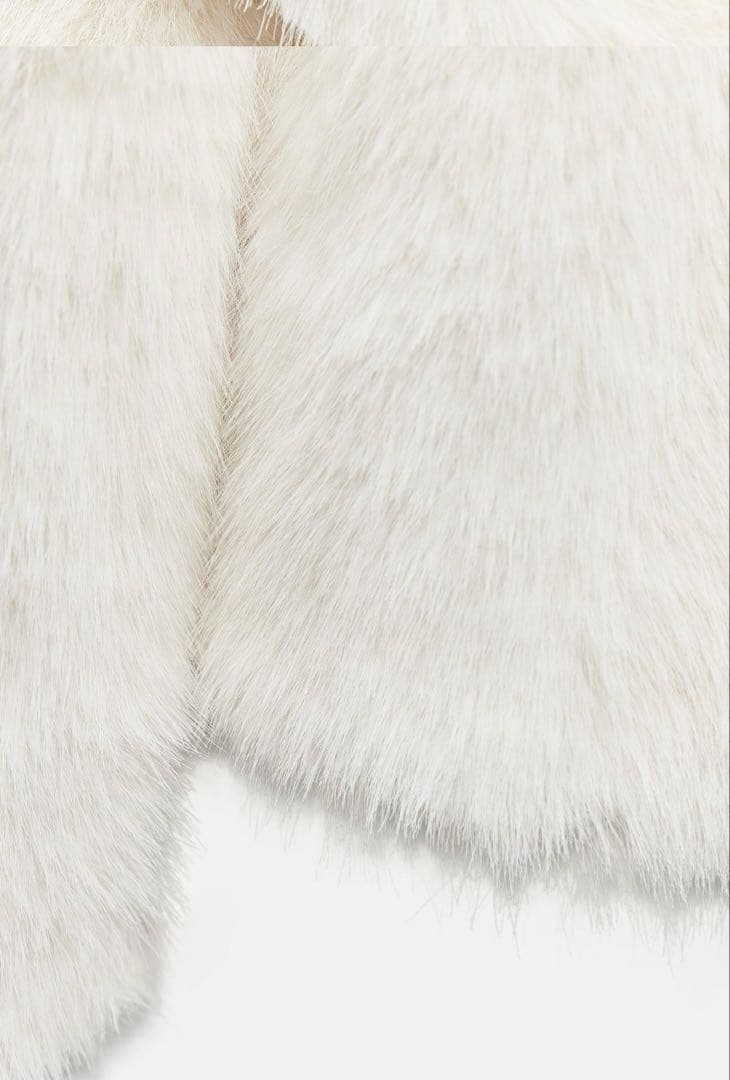 ZARA☆ZW COLLECTION フェイクファー ジャケット