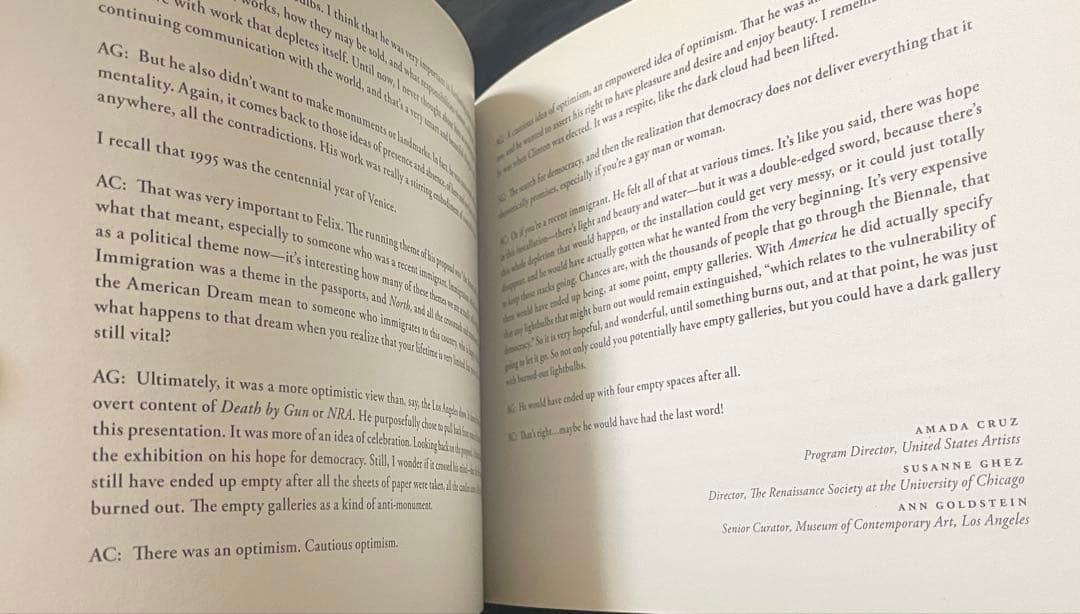 Félix González-Torres America