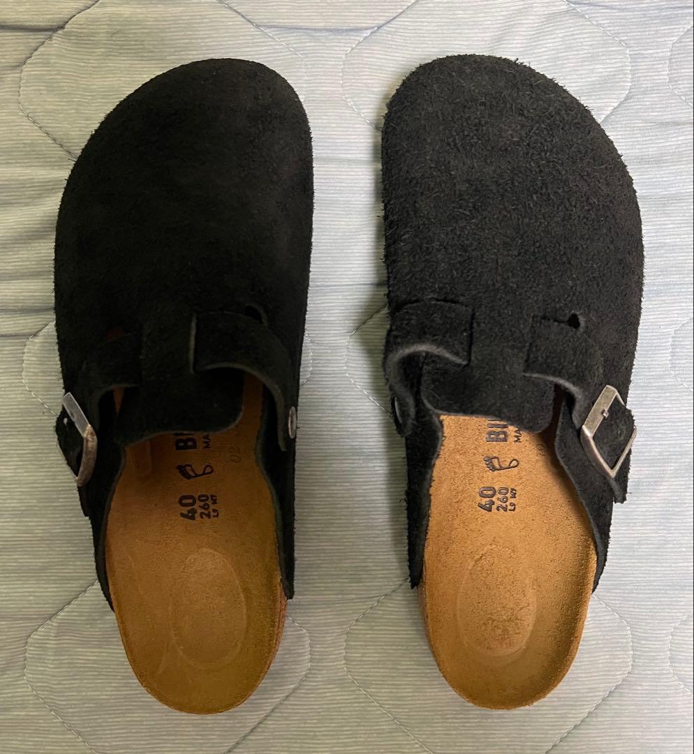 BIRKENSTOCK ビルケンシュトック ボストン スエード サンダル