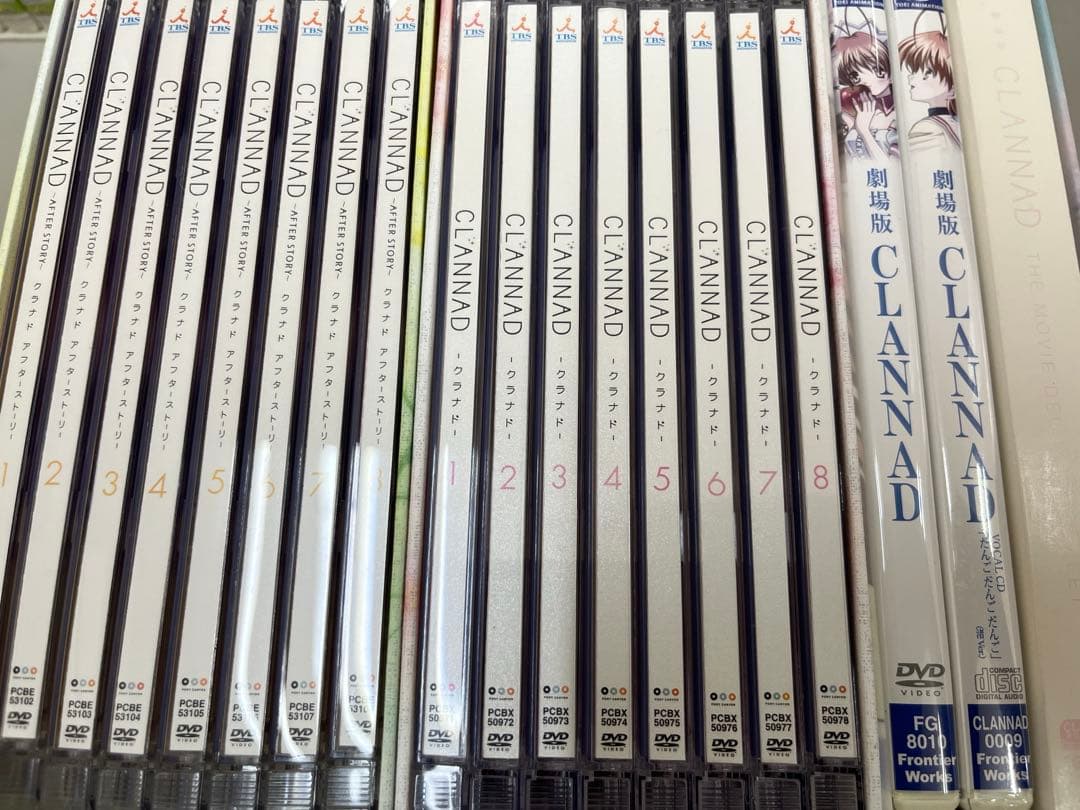 クラナド　CLANNAD 1期・2期 DVD 全巻セット+劇場版