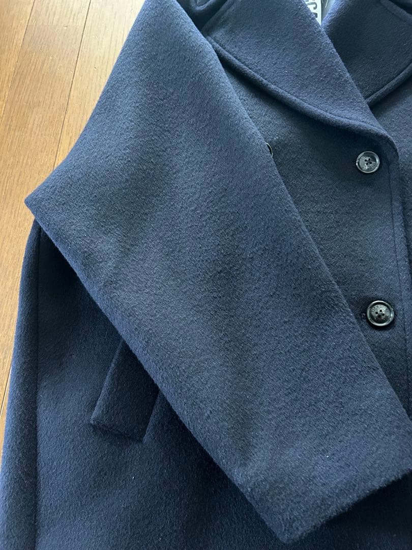 ticca ティッカ ピーコート ネイビー