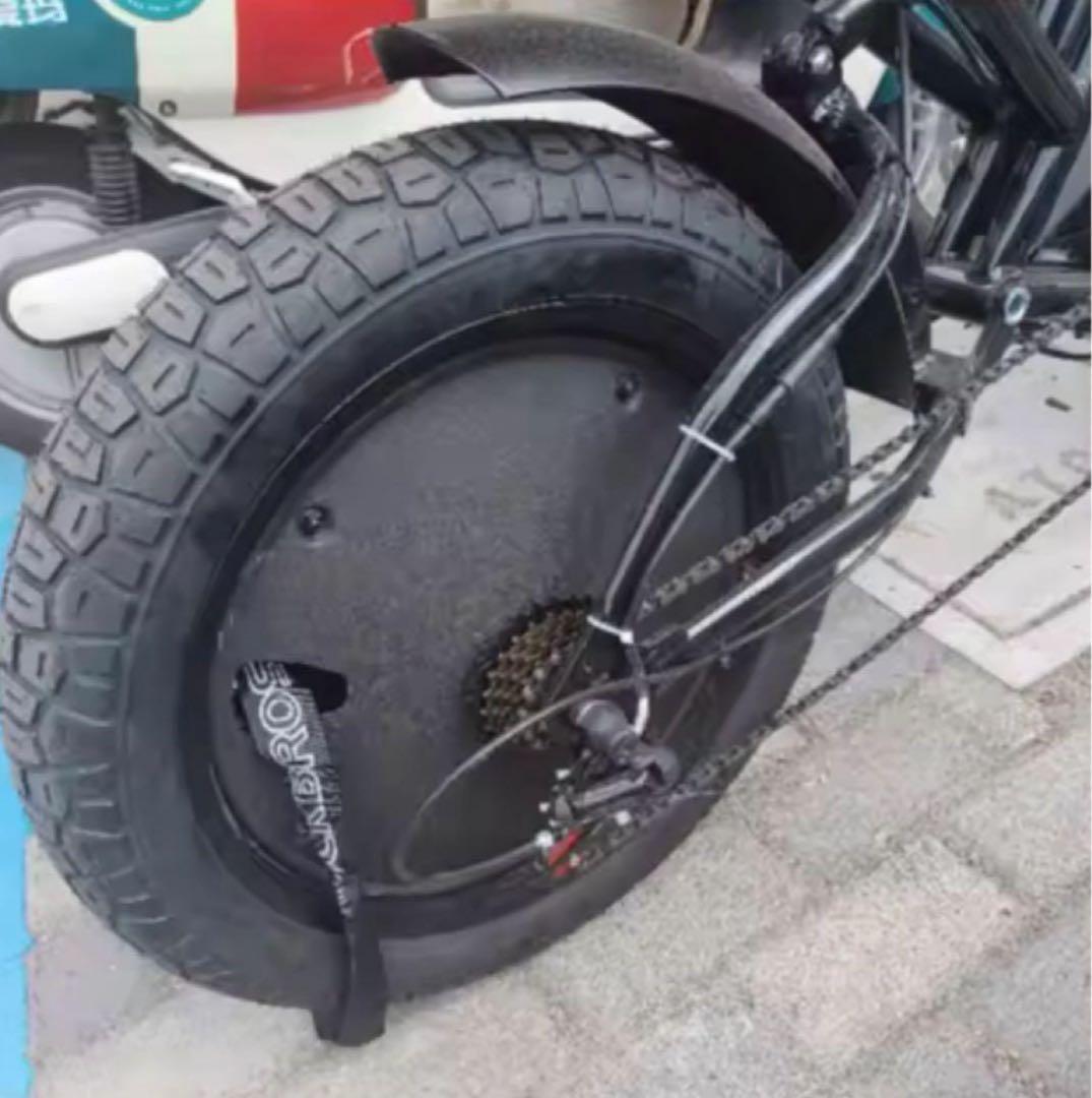 自転車ホイールカバー20インチプラスティックblack4枚セット取り付けネジなし