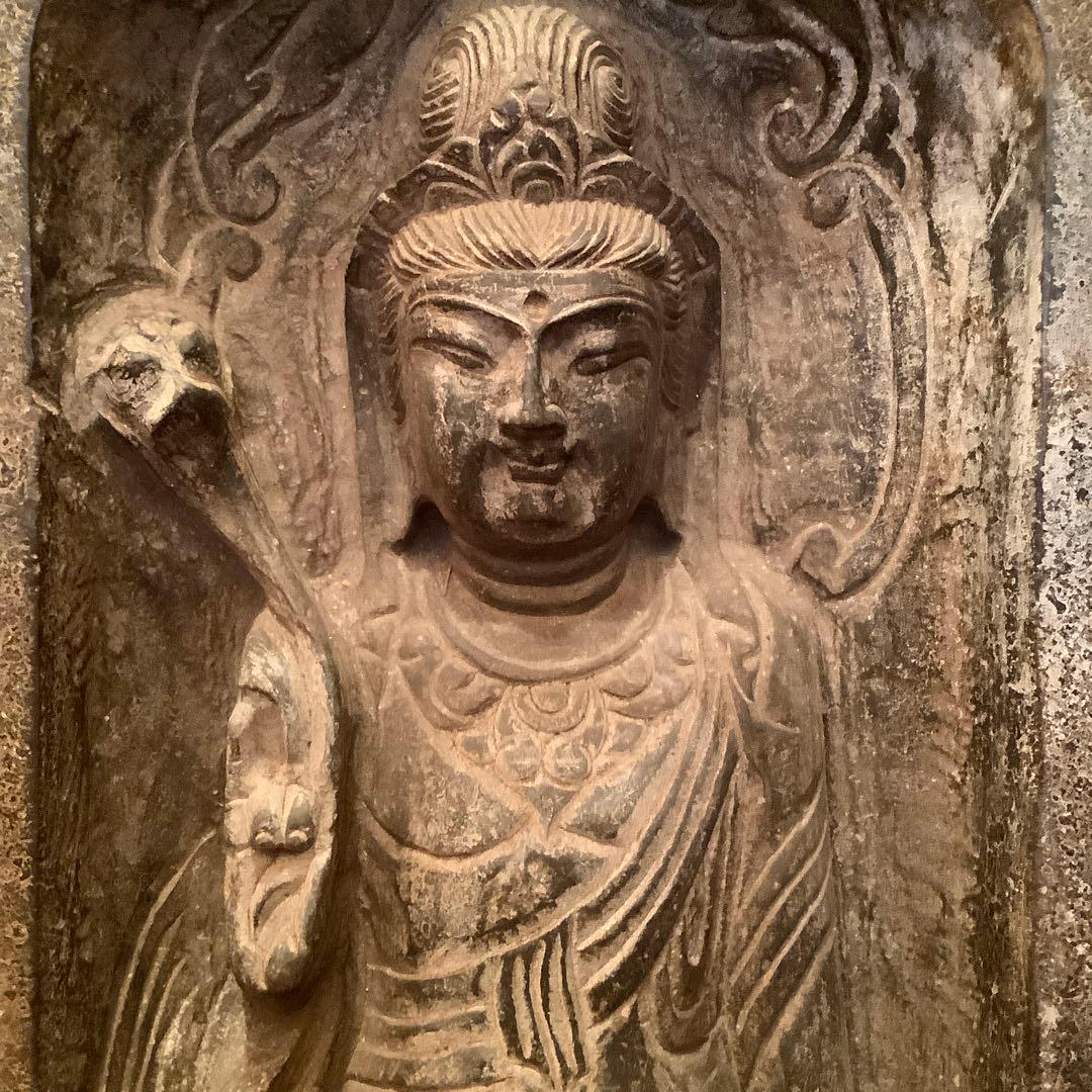 ガ(賀)様売約keep…中国初唐・末期「名品・石仏龕」南北朝時代・大乗仏教寺院