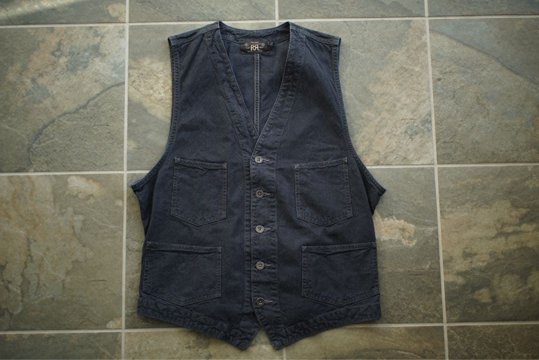 RRL ジャケット ベスト セット ストライプ 2ピース スーツ ラルフローレン