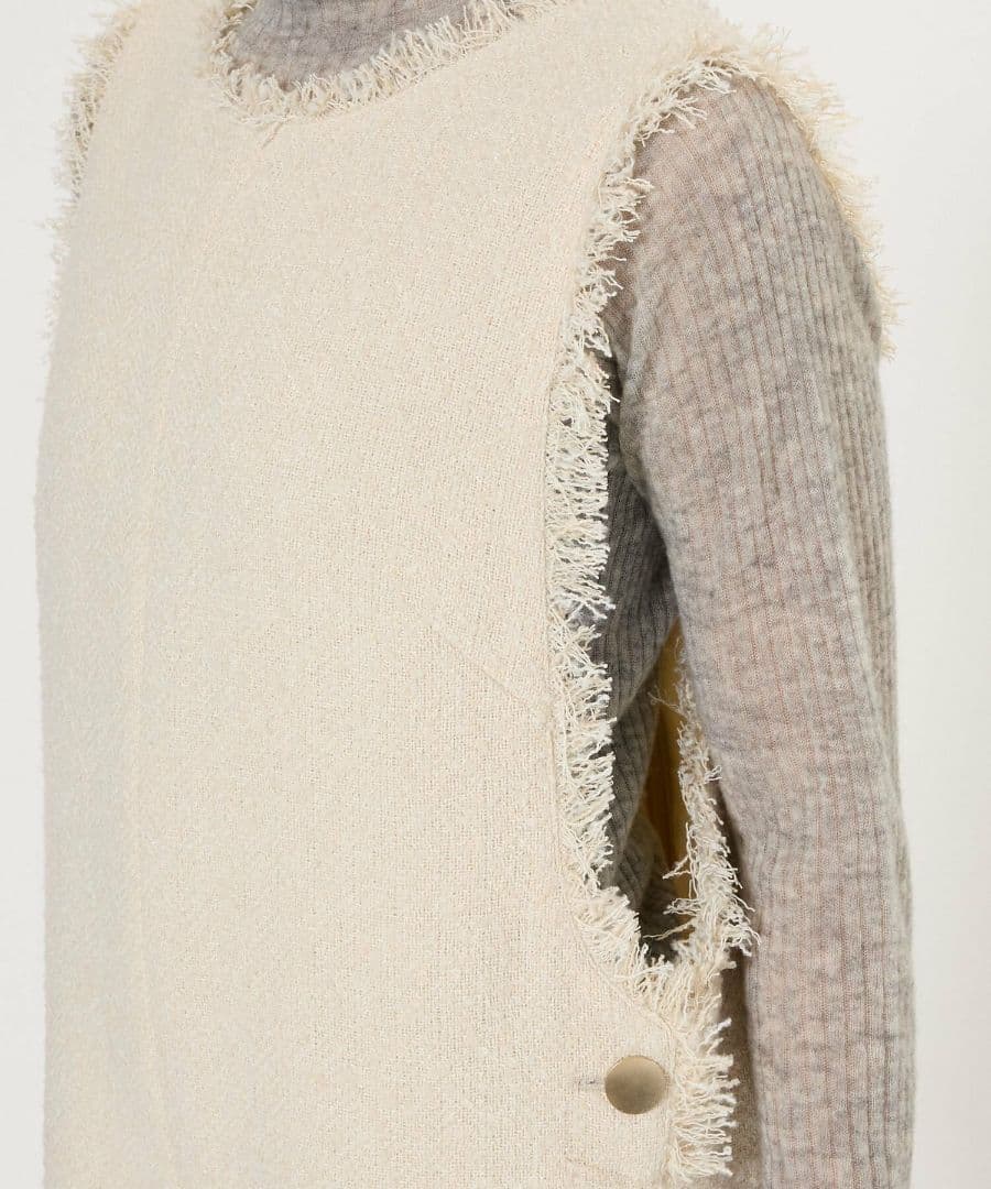 BABYLON　ツイードオールインワン　ブラック