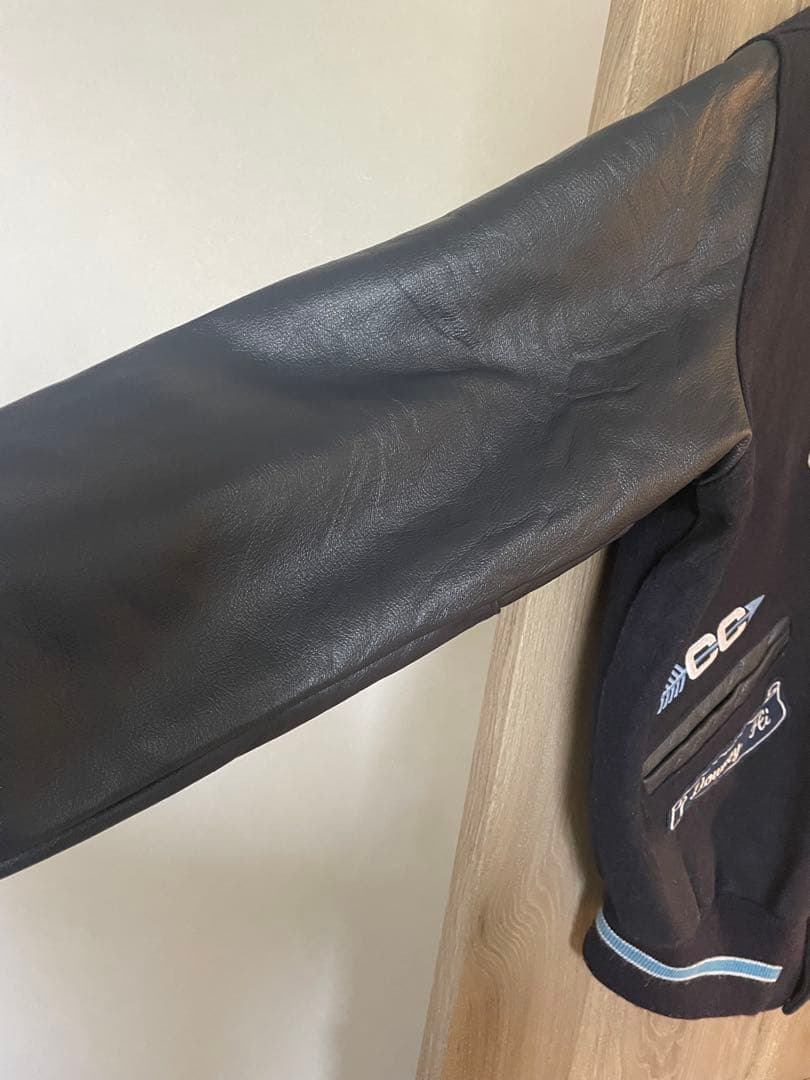 90年台　USA製　DeLONG スタジャン Nights