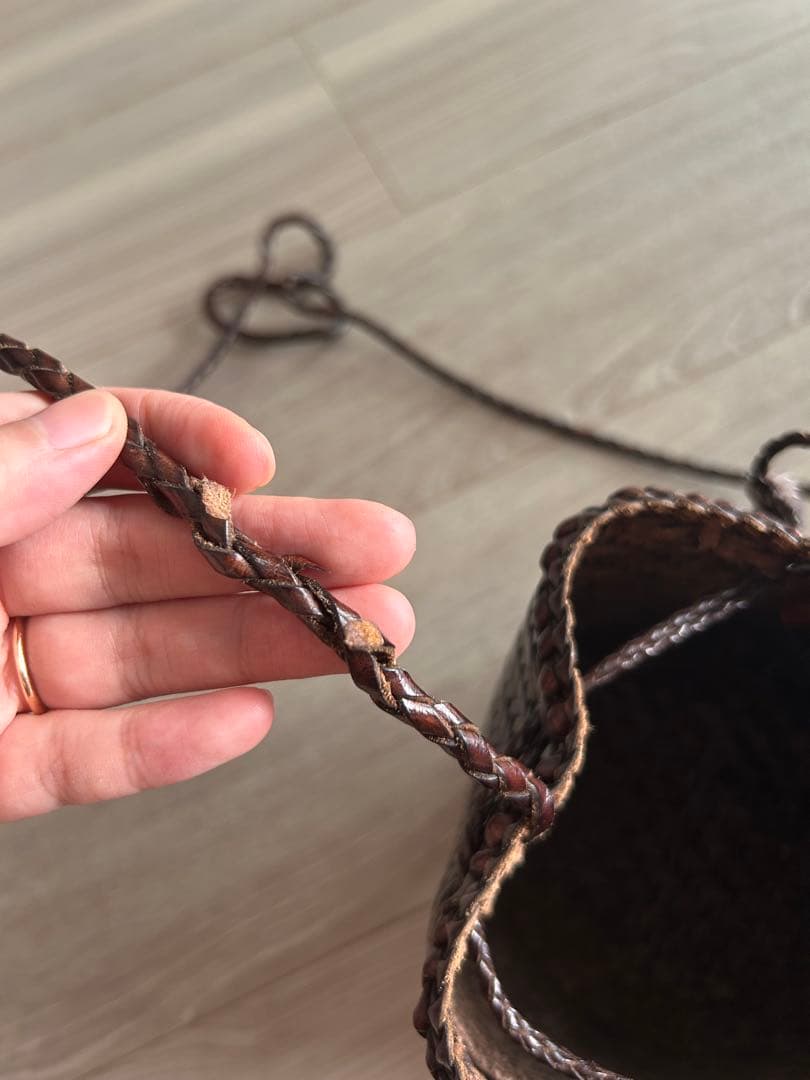 DRAGON DIFFUSION ドラゴン メッシュバッグ POMPOM 巾着