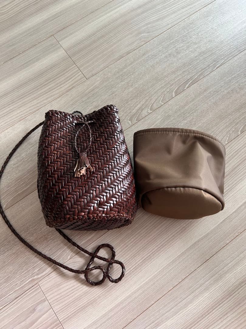 DRAGON DIFFUSION ドラゴン メッシュバッグ POMPOM 巾着