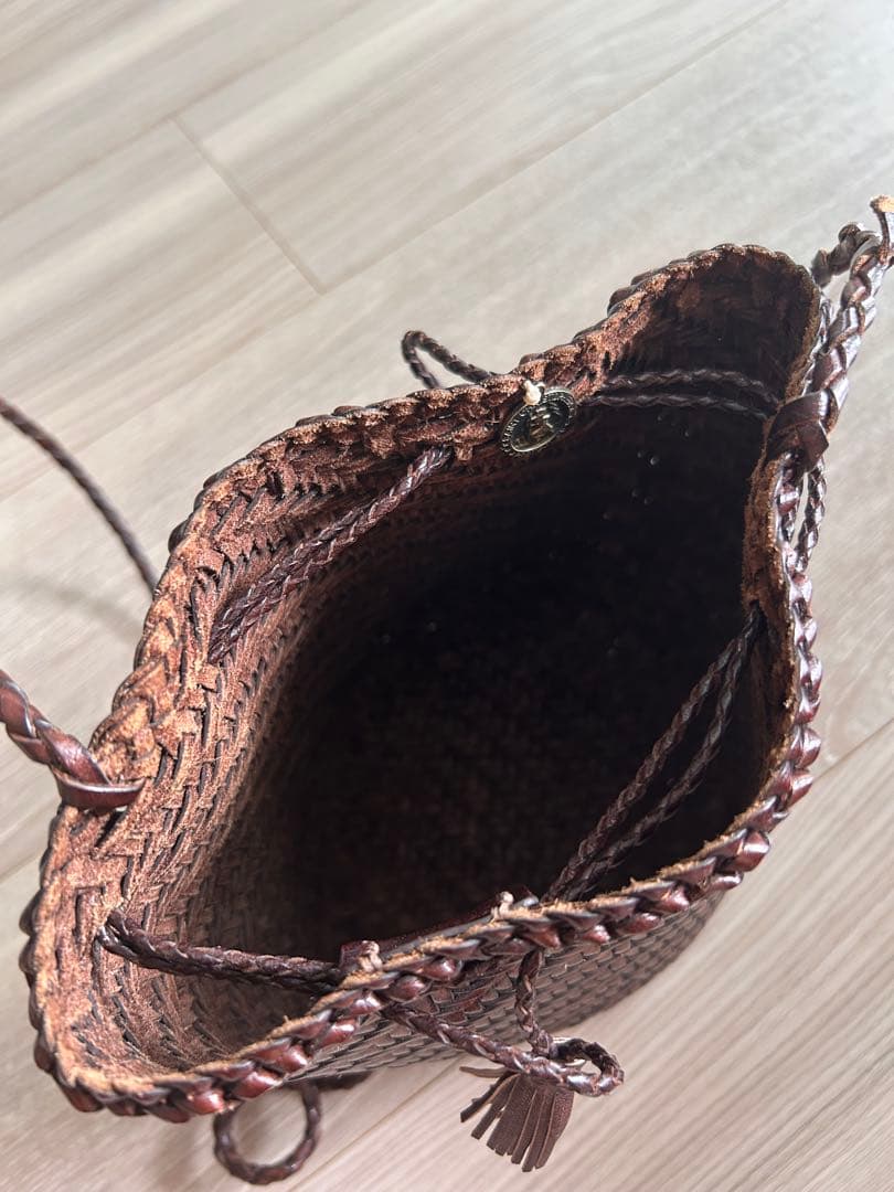 DRAGON DIFFUSION ドラゴン メッシュバッグ POMPOM 巾着