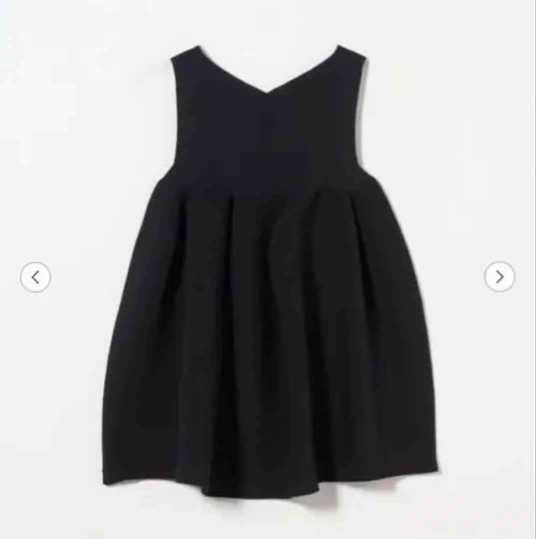 【CFCL】POTTERY フレア ノースリーブ ニット