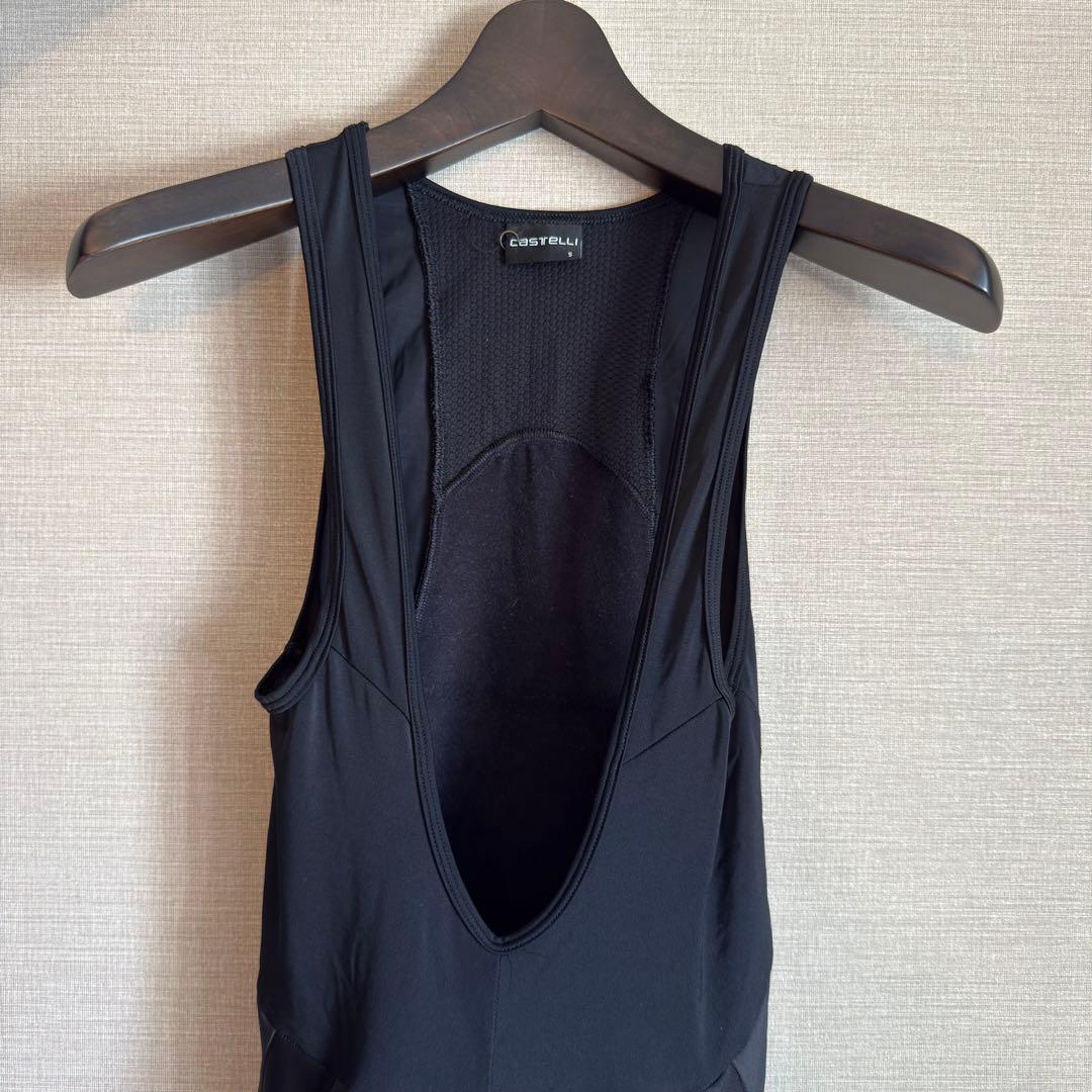 Castelli rosso corsa サイクルビブ　裏起毛　Sサイズ
