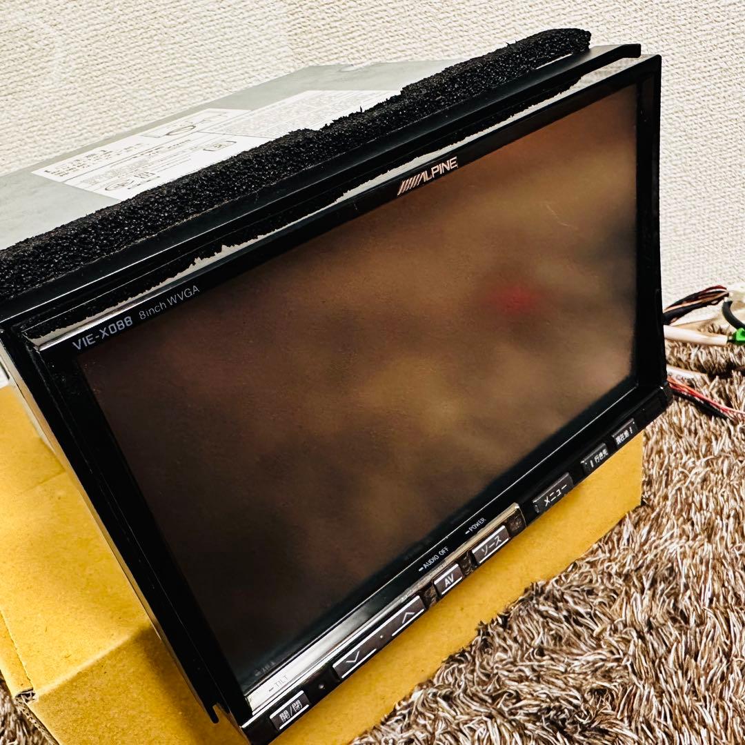 アルパイン カーナビゲーションVIE-X088 Bluetooth DVD SD