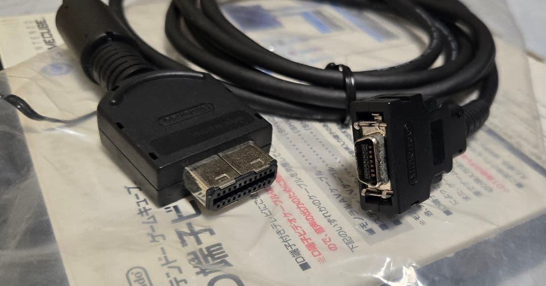 ゲームキューブ D端子ビデオケーブル　DOL-009