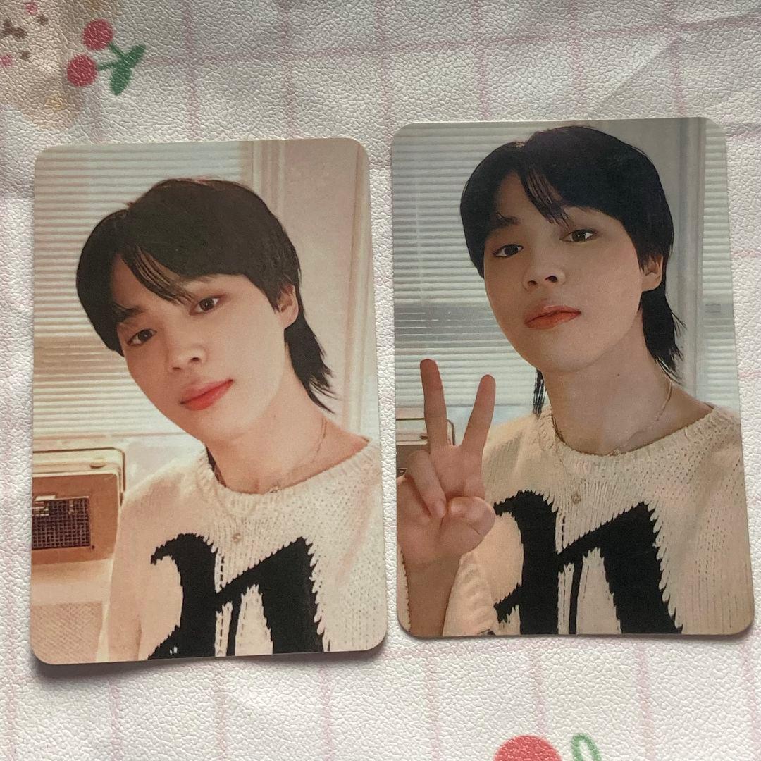 BTS ジミン JIMIN FACE ラキドロ トレカ 2枚