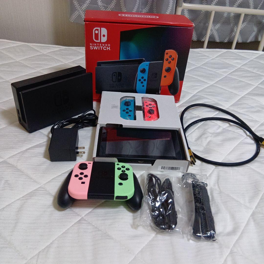 Nintendo Switch ネオンピンク/ネオングリーン