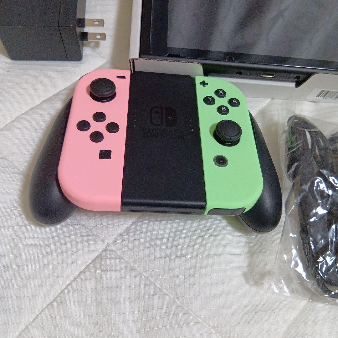 Nintendo Switch ネオンピンク/ネオングリーン