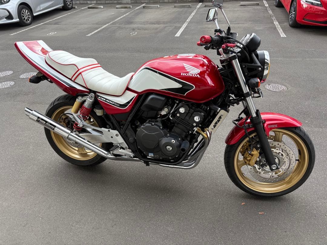【中古】Pretty Racing フルエキ (CB400SF NC42前期)