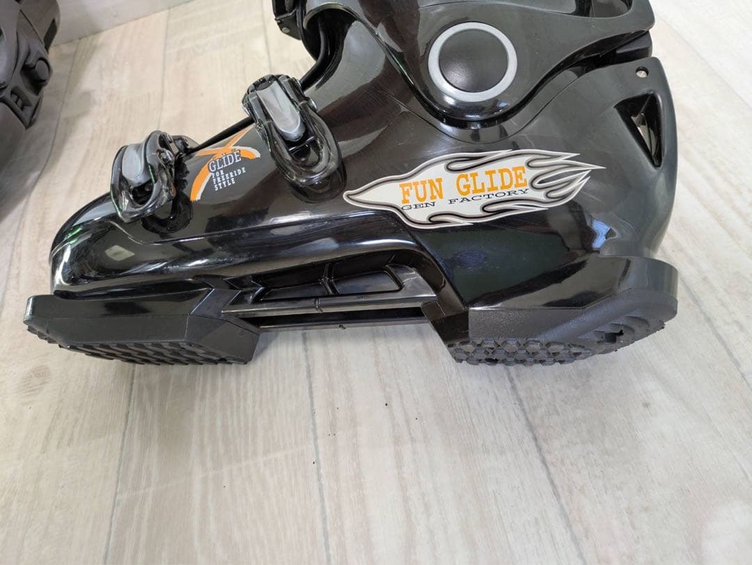 ショートスキーセット　ニシザワ X-RAy 90cm、ブーツ 27/27.5