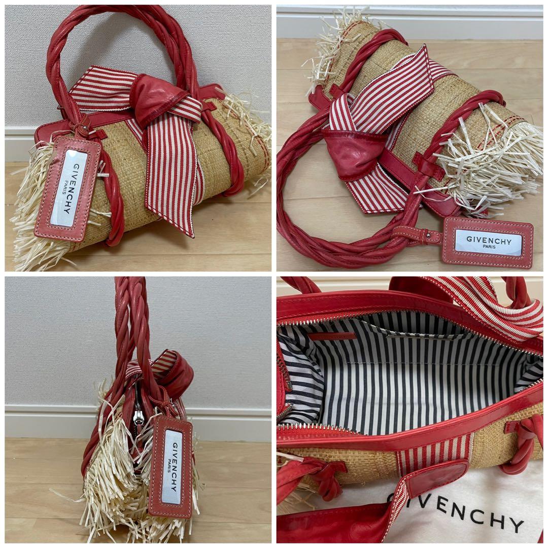 ■ 限定レア商品 GIVENCHY（ジバンシィ）良品 / かごバッグ / レッド