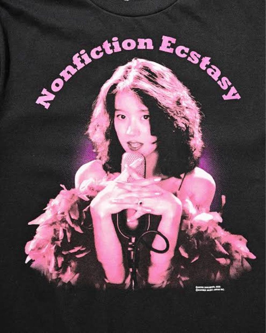 中森明菜ノンフィクション エクスタシーTシャツXL 伊勢丹ISETAN