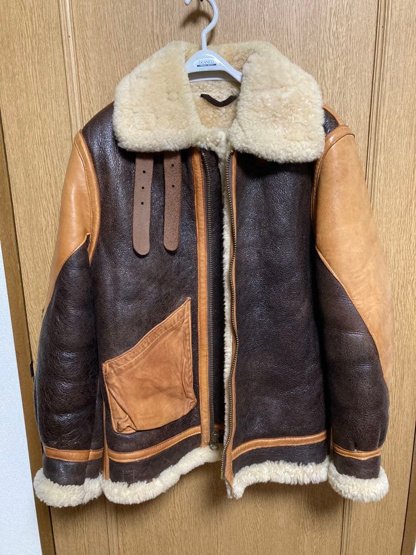 T*I様 SCHOTTショットのムートンジャケット　アメリカ製　サイズ36