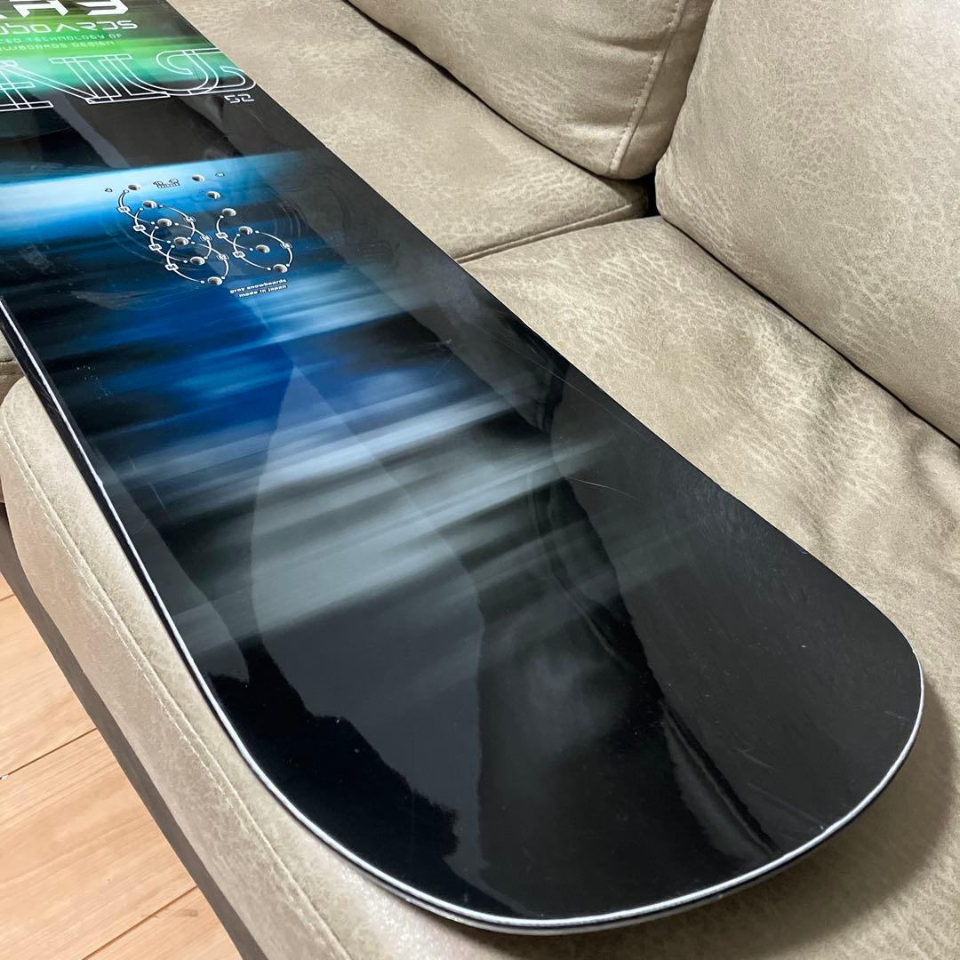 GRAY BOARDS GENIUS 152cm ラントリ カービング