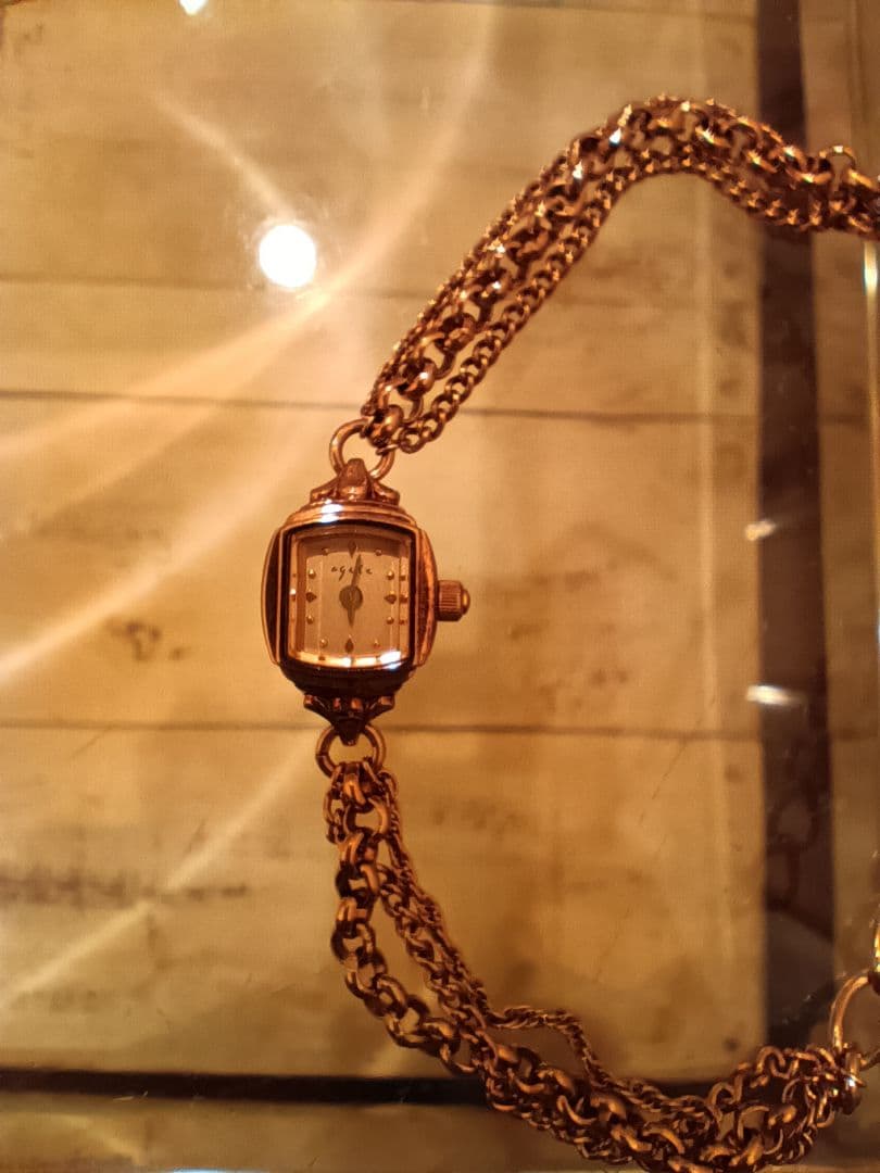 agete アガット　ジュエリーウォッチ　腕時計　ブレスレット