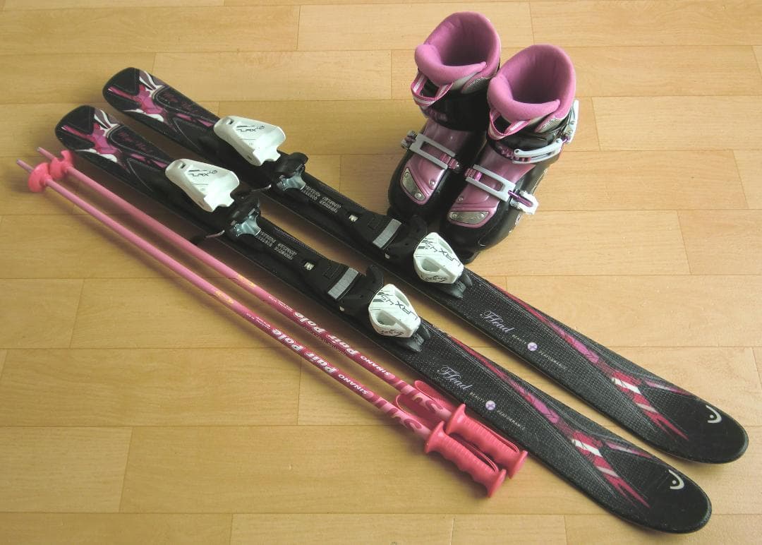 ■■12月・1月限定■送料無料■HEAD■子供用スキーセット■107/21■■