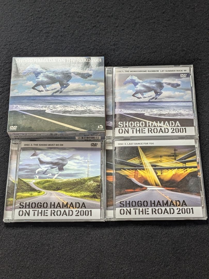浜田省吾　ON THE ROAD 2001 ツアー ライブ　DVD　二人の夏