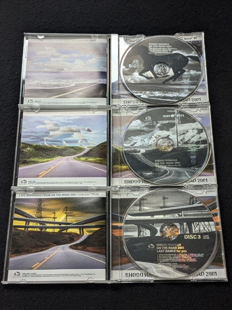 浜田省吾　ON THE ROAD 2001 ツアー ライブ　DVD　二人の夏