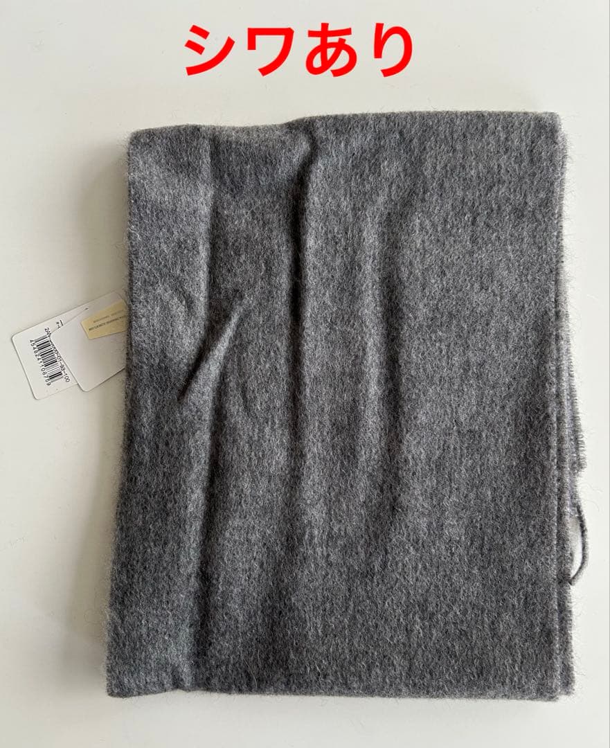 アンテプリマ　カシミア　フィオーリモチーフ付き手袋・ラインストーン付きマフラー