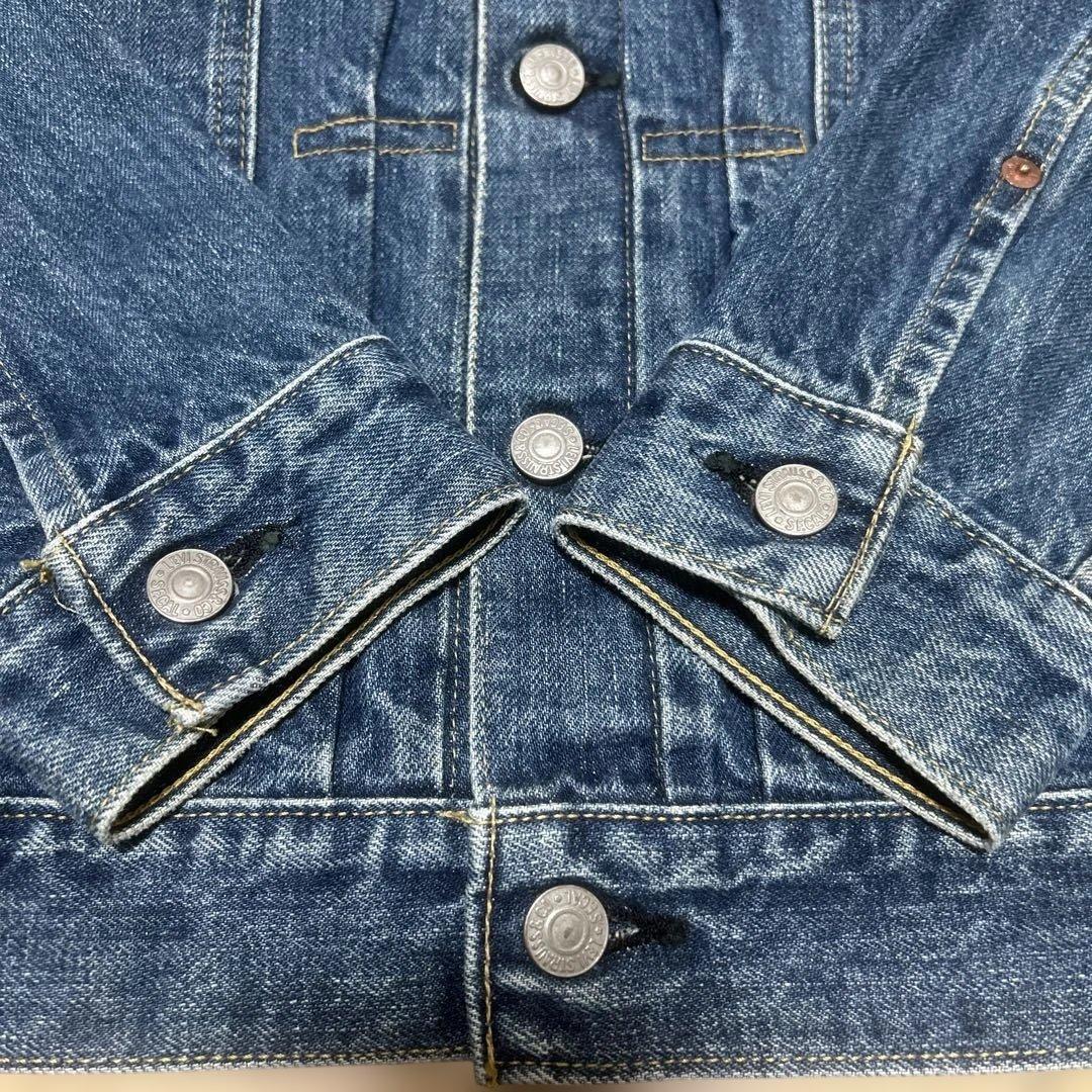 日本製 J02 リーバイスセカンド 71507 38 色落ちビンテージ感
