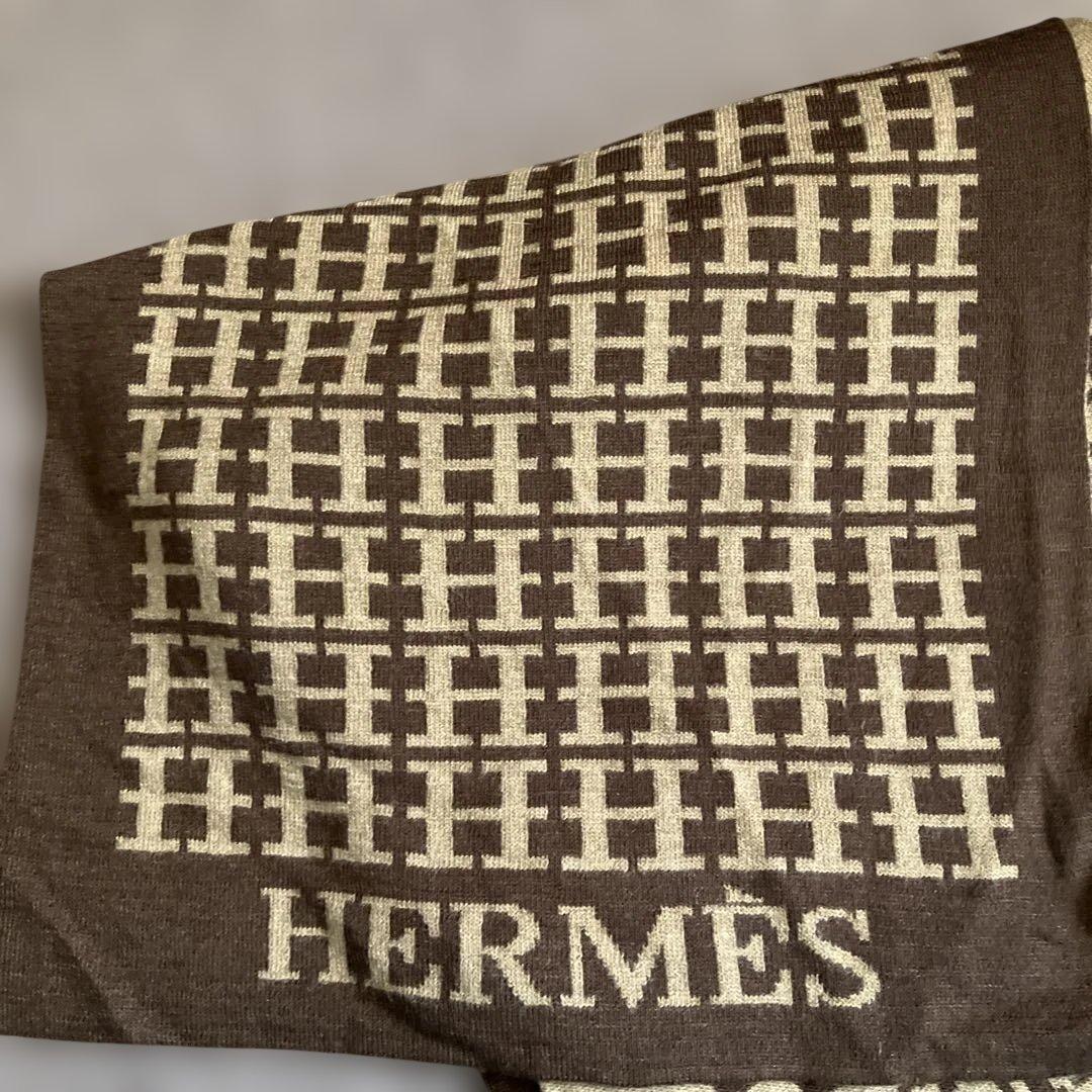 エレキテル 様　HERMES Hロゴパターン マフラー