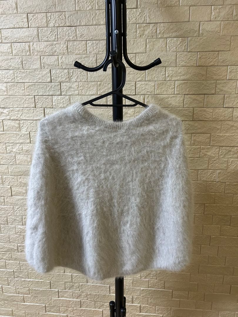 ビアズリー◎ファーニットポンチョ