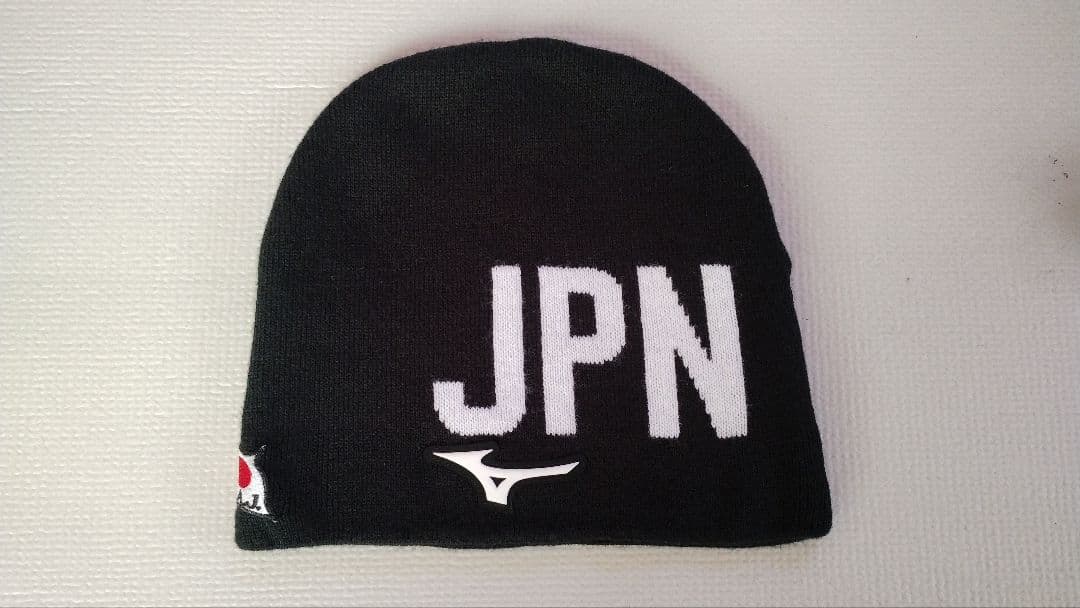 f*u様 全日本スキー連盟　SAJ　JAPAN　ニット帽　非売品　Mizuno