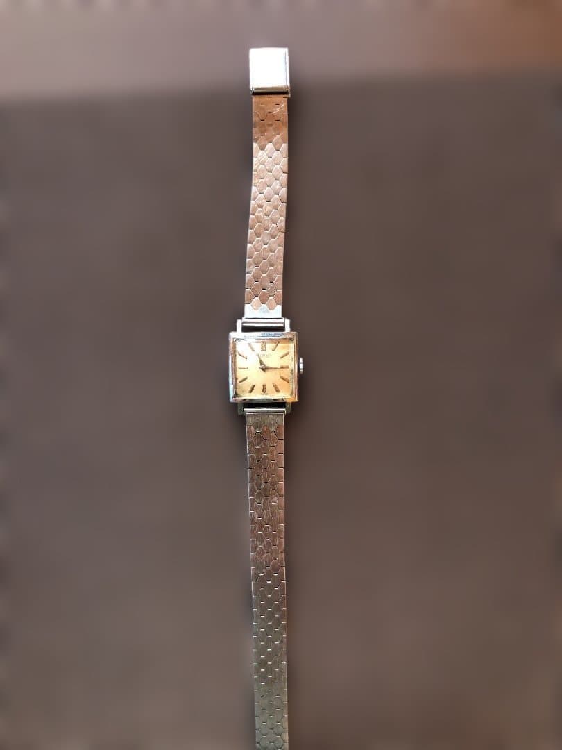 インターナショナル IWC 手巻きメタル腕時計 骨董品　稼働