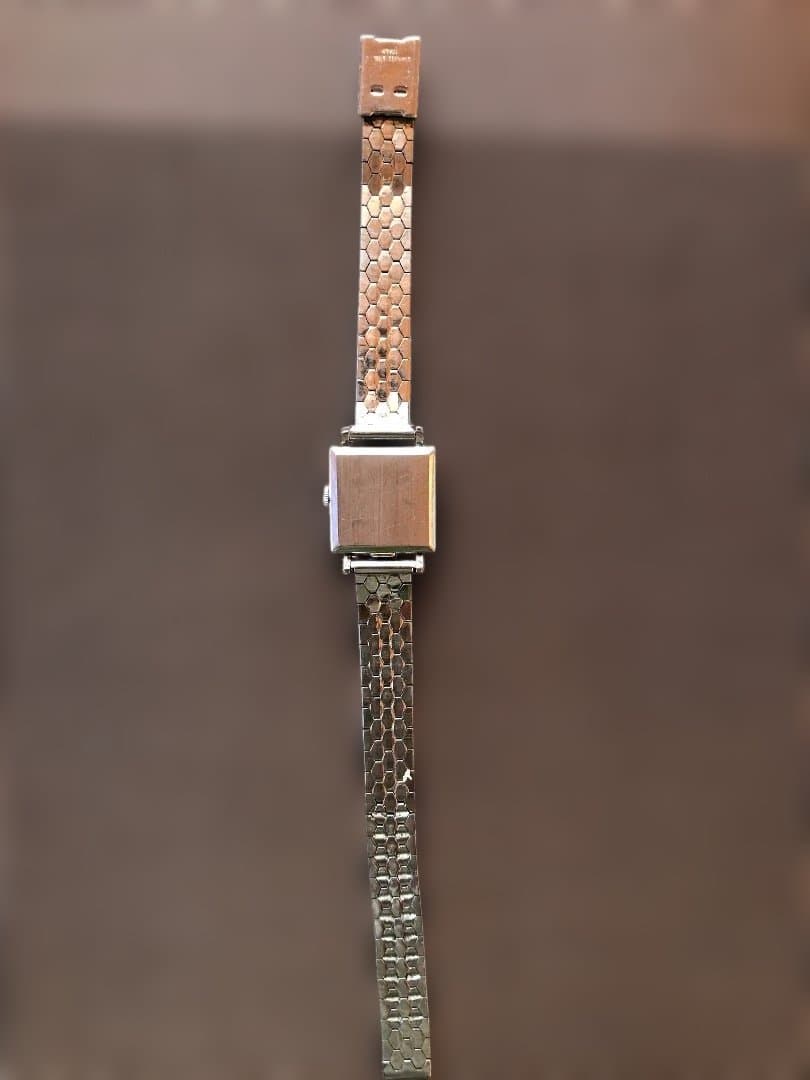 インターナショナル IWC 手巻きメタル腕時計 骨董品　稼働