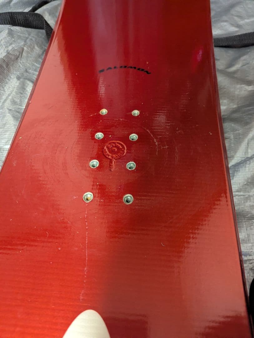 Salomonスノーボード157 ビンディング バッグ付き