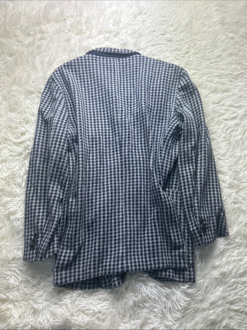 専用美品 BOGLIOLI ボリオリ千鳥格子コットンジャケット４８