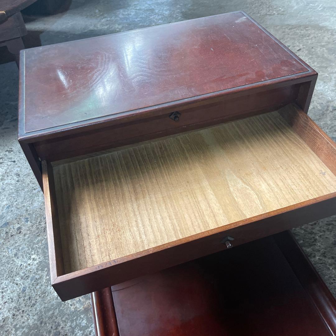 薬屋さんで使っていた道具箱　古道具　小引き出し