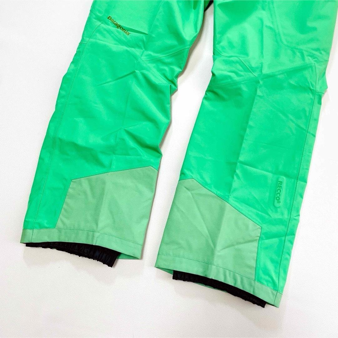 6632【タグ付】パタゴニア　パンツ　ゴアテックス　グリーン　スノーボード