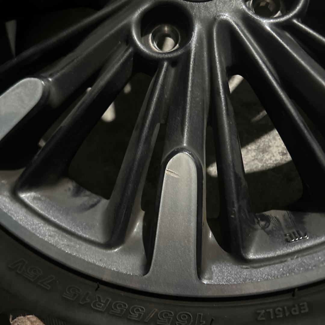 スペーシア純正15インチホイール　４本　ホイールのみ