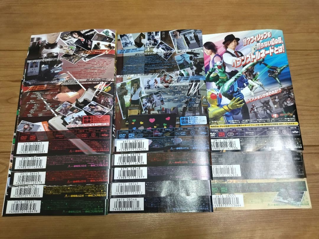 仮面ライダー ダブル dvd 全12巻＋劇場版1巻 W 菅田将暉 桐山漣 特撮