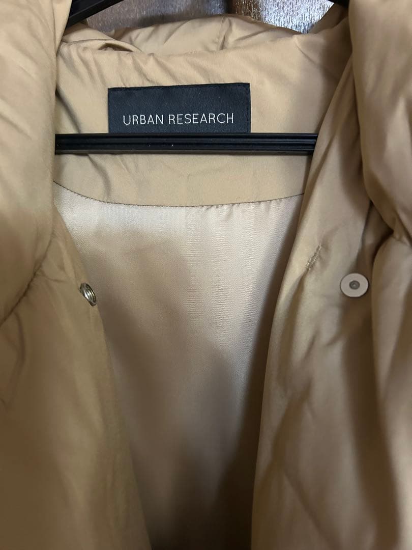アーバンリサーチ　フード付きロングダウンコート