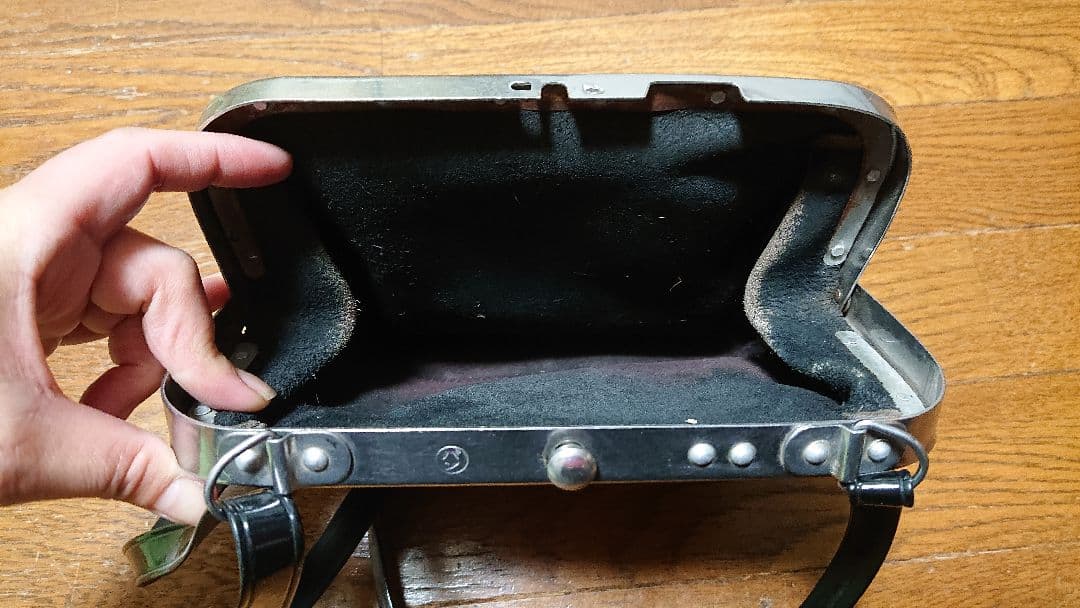 車掌鞄 当時物 ○バン刻印有り バス？鉄道？　アンティーク 昭和レトロ