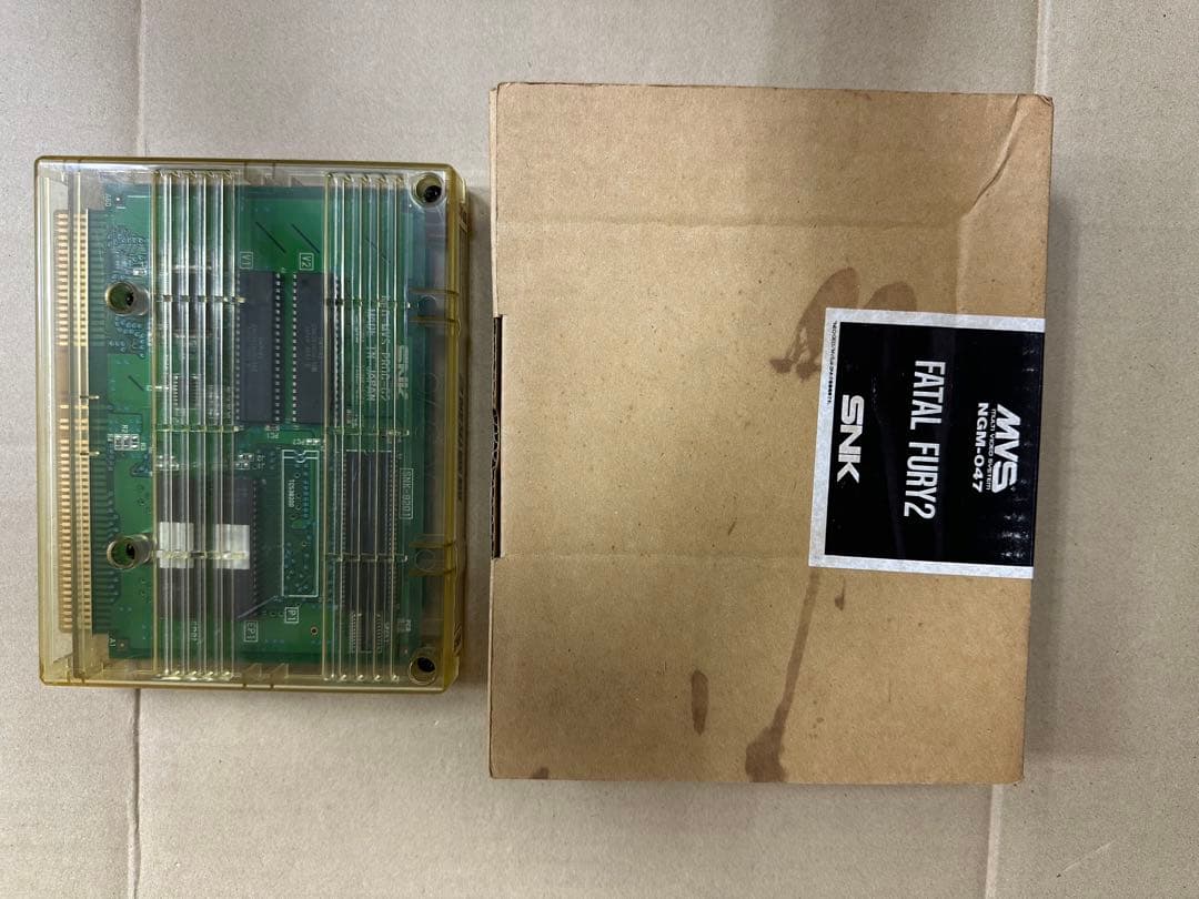 SNKMVS餓狼伝説2カセットです。