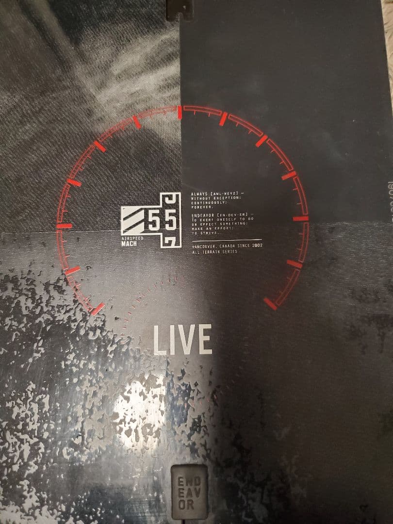 tokatin Endeavor スノーボード板 BURTON