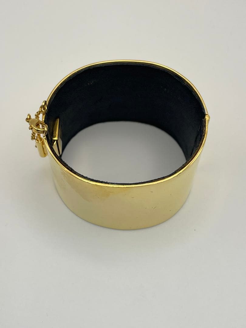 CELINE セリーヌ マンシェット バングル ゴールド 外箱 袋 証明書付き